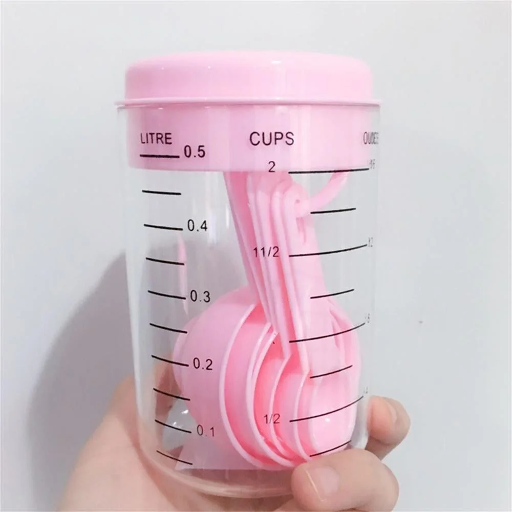 Kitchen Baking Ware - 7 Pieces / Set Plastic Measuring