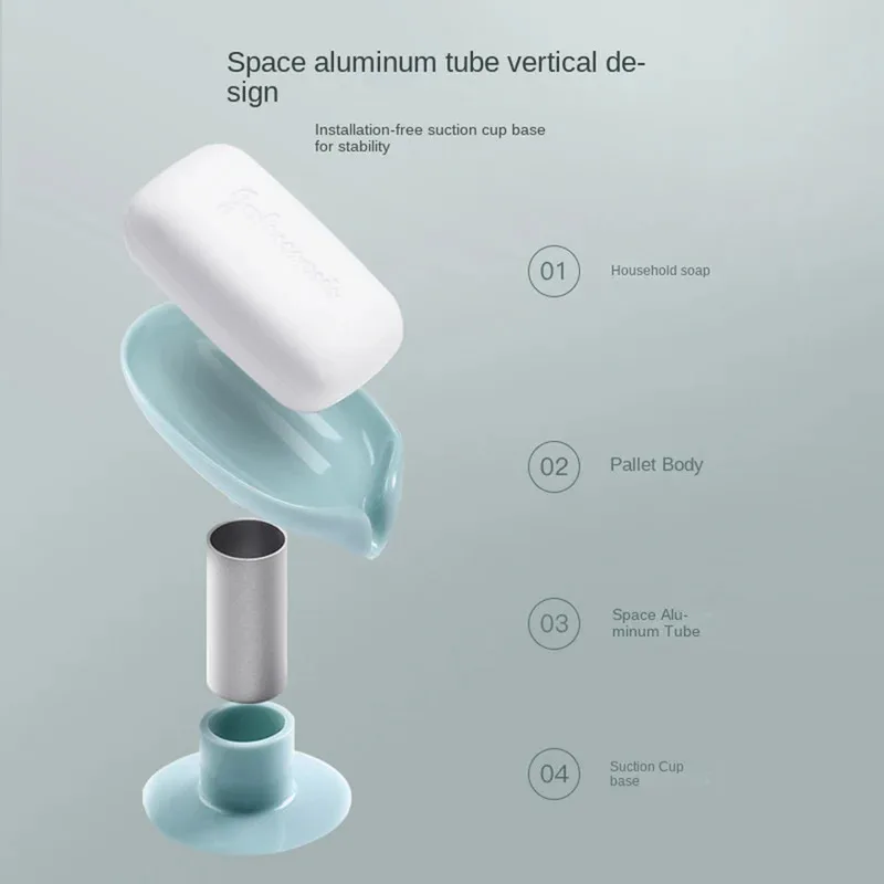 Drain Soap Holder Leaf Shape S - Kitchen Zo ulasan dan harga