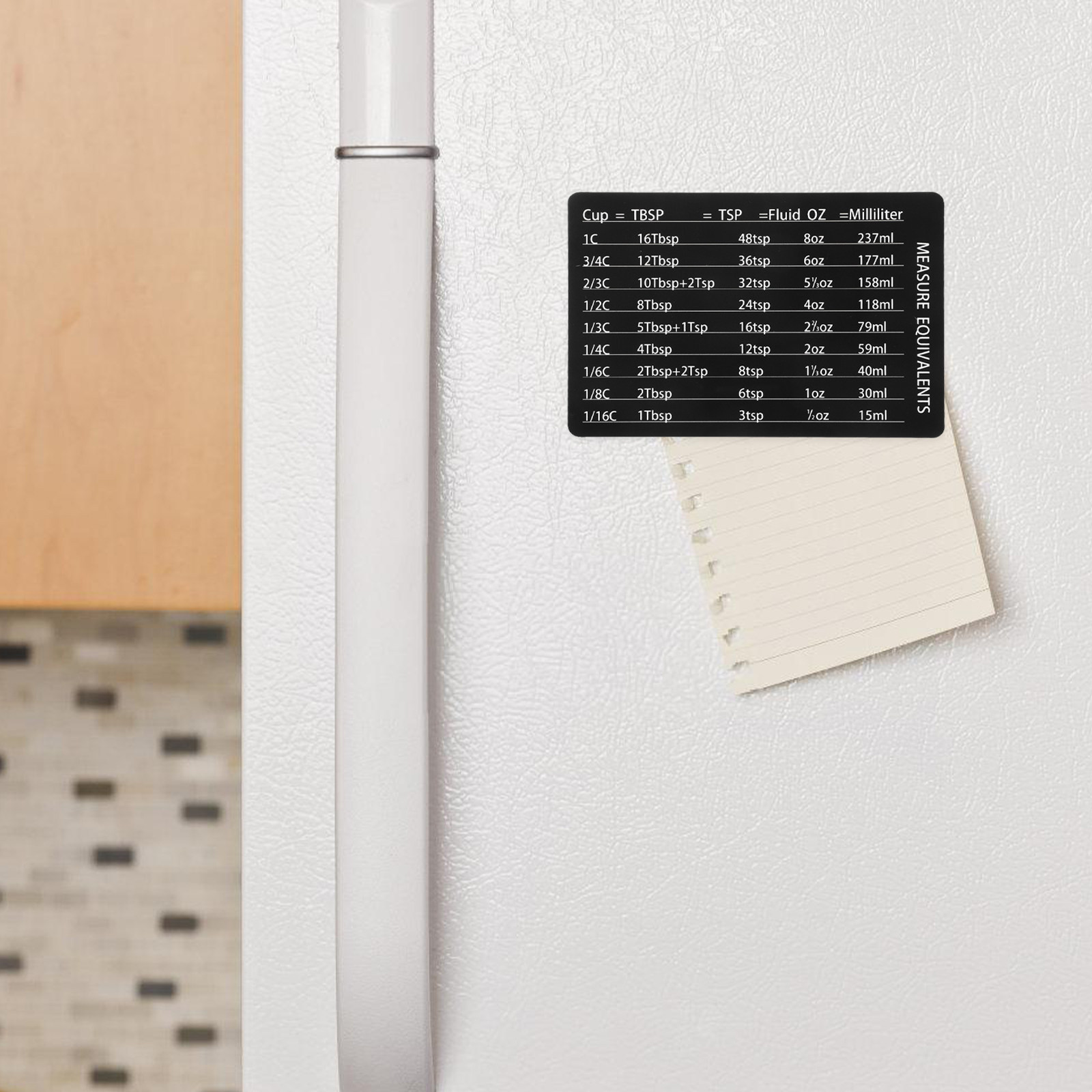 Reusable Magnetic Conversion C - Kitchen Baking Conversion Chart ulasan dan harga
