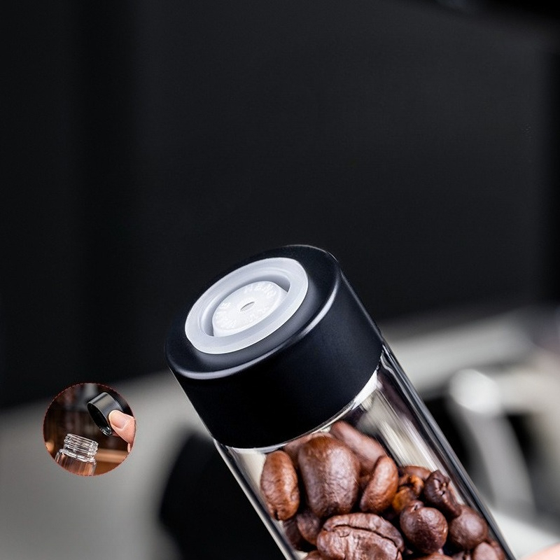 JUSTINLAU Glass Coffee Bean St - Kitchen Zo ulasan dan harga