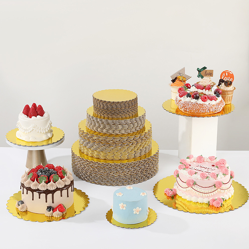 【10Pcs 4/5/6/7/8/10Inch Round  - Cake Board Round ulasan dan harga