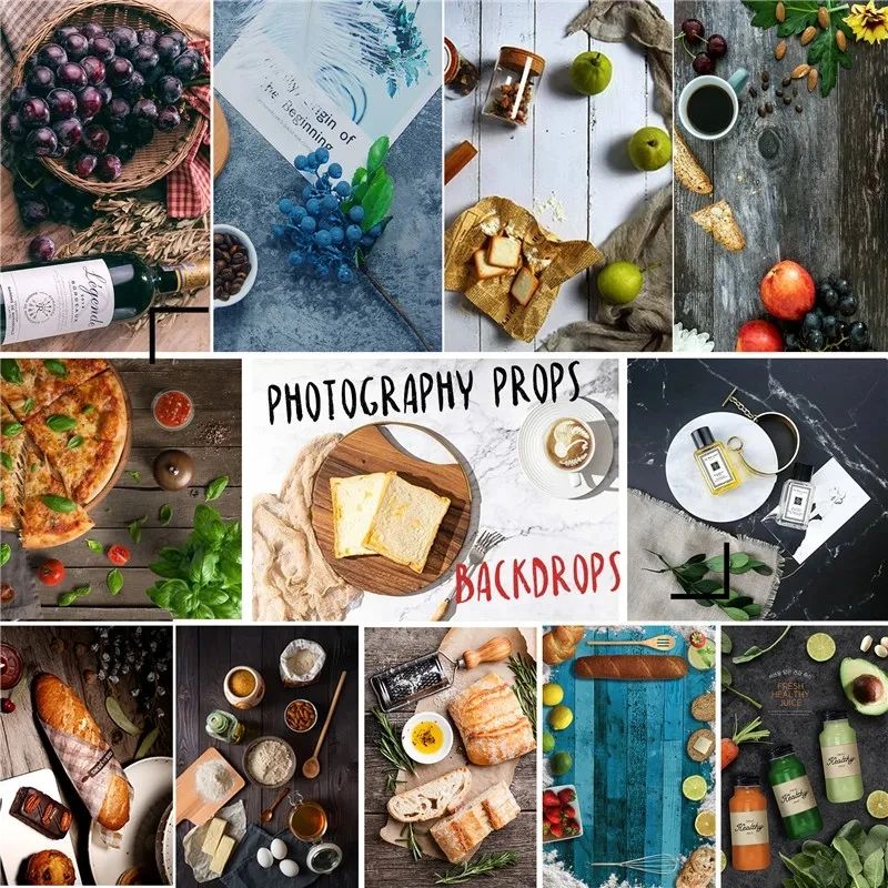 Photography Backdrop Cartoon K - Kitchen Baking Cupboard ulasan dan harga