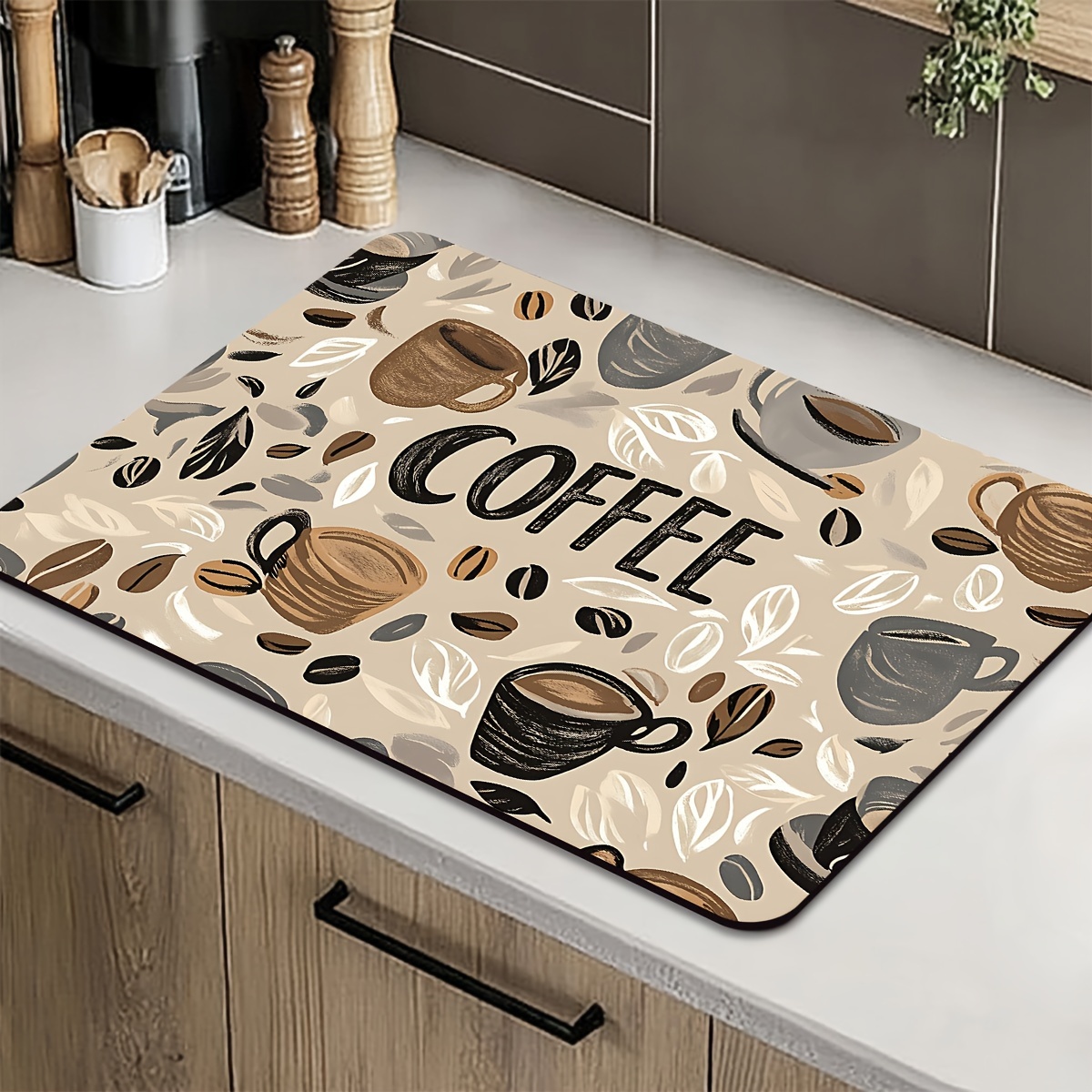 Cute Cartoon Cats Baking Fast  - Super Kitchen Baking Mat ulasan dan harga