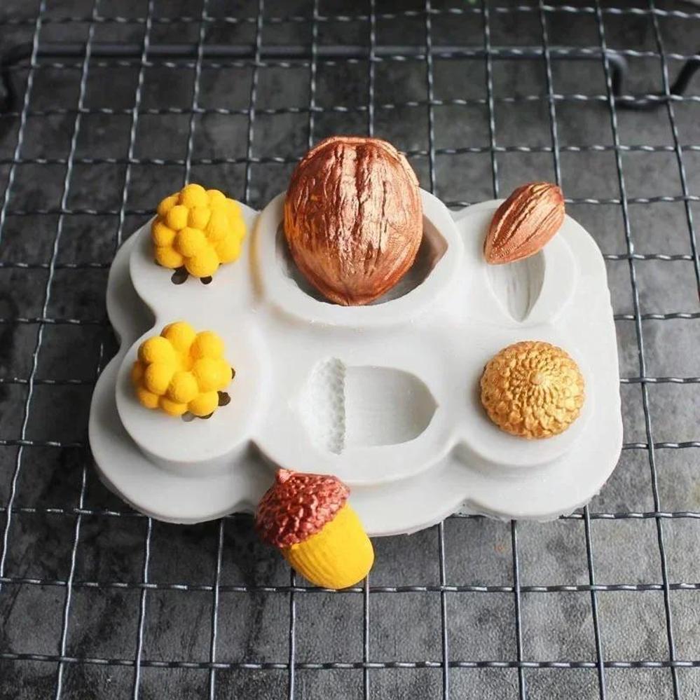 Nut Chocolate Silicone Mold DI - Baking Kitchen Kids ulasan dan harga