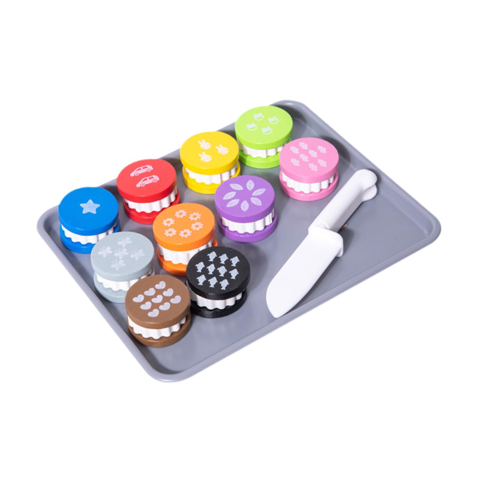 Wooden Toy Food Cookie Playset - Baking Kitchen Set ulasan dan harga
