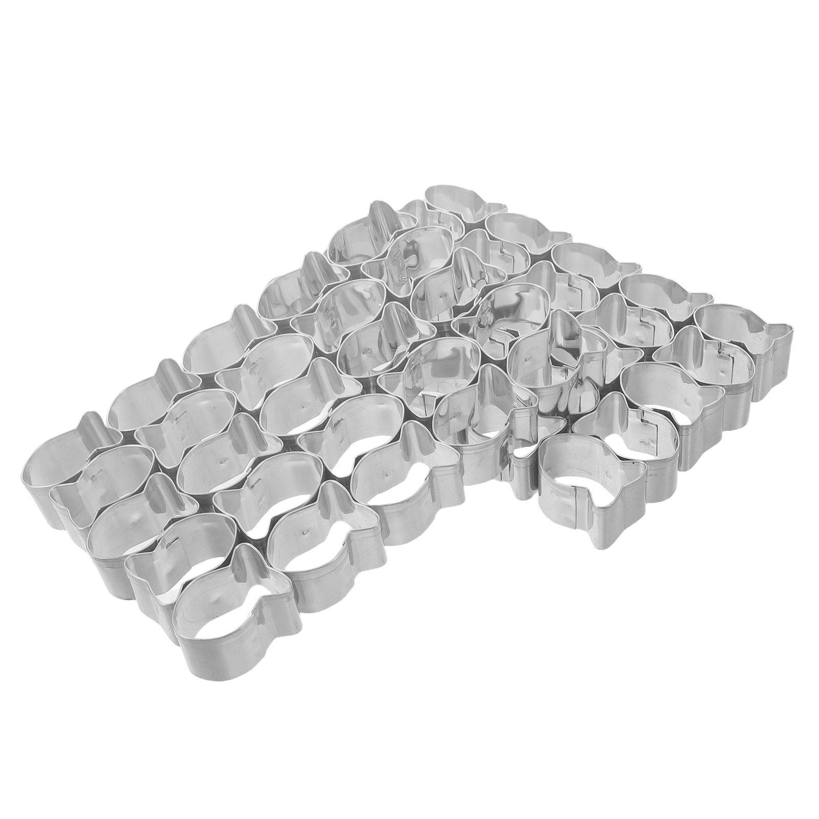 2Pcs Fish Shaped Cookie Cutter - Baking Kitchen Set ulasan dan harga
