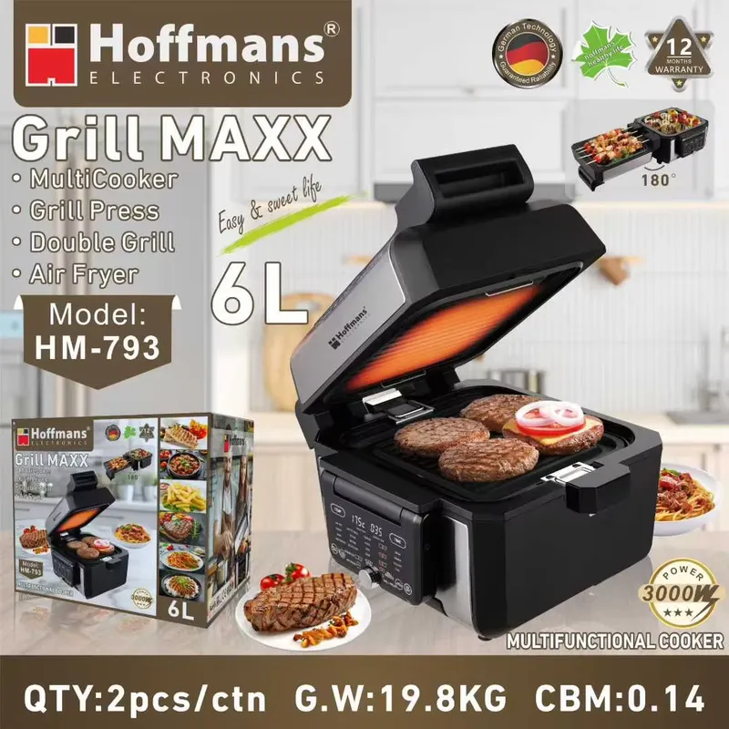 For Hoffmans 6L 3000W Digital  - Kitchen With Baking Area ulasan dan harga