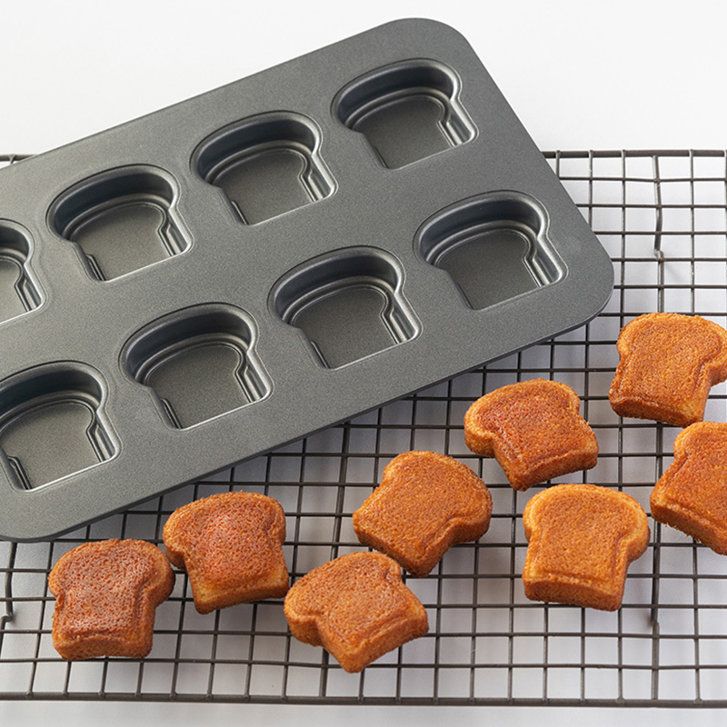 8 Cavity Toast Bread Pattern C - Baking Kitchen Set ulasan dan harga