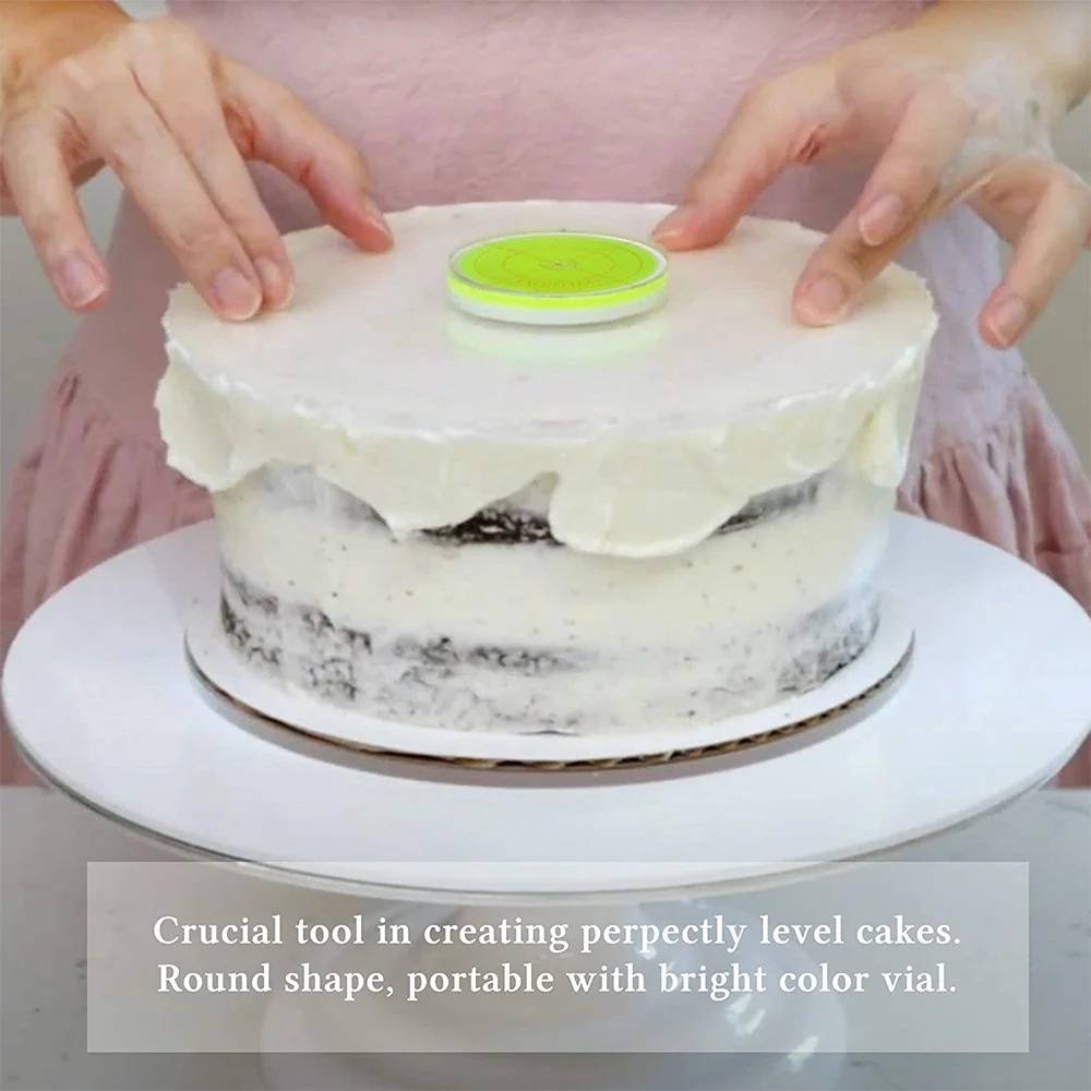 2pcs/Set Acrylic Round Cake Di - Cake Board Round ulasan dan harga
