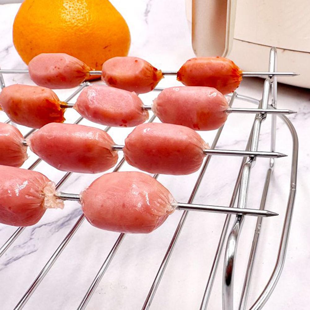 Stainless Steel Air Fryer Bask - Kitchen Baking Pan Organizer ulasan dan harga
