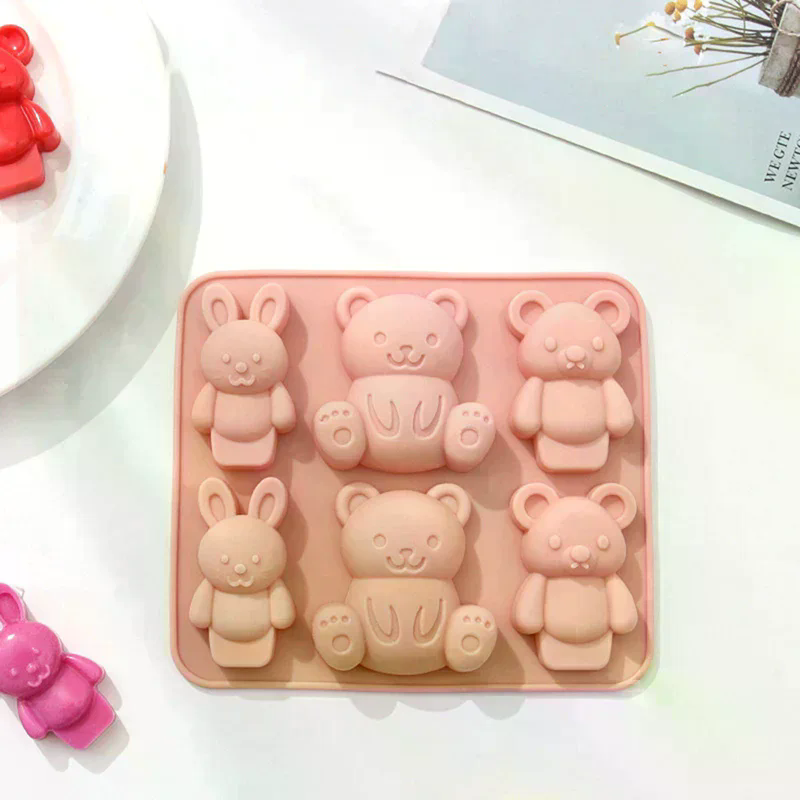 /PFU/Silicone Mold Cute Cartoo - Baking Kitchen Kids ulasan dan harga