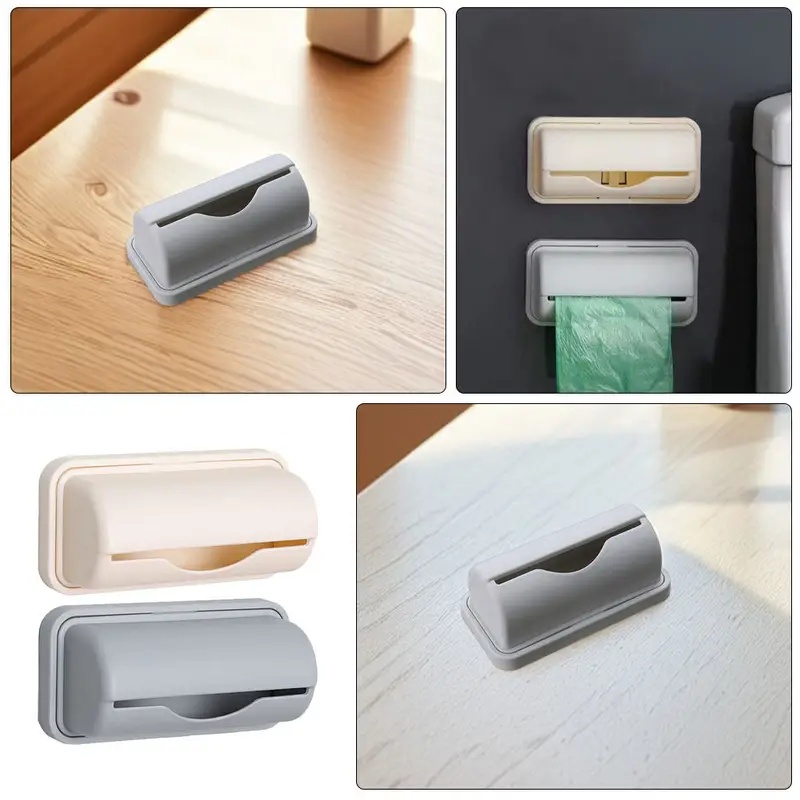 1/2/3/4Pcs Wall-Mounted Trash  - Kitchen Zo ulasan dan harga