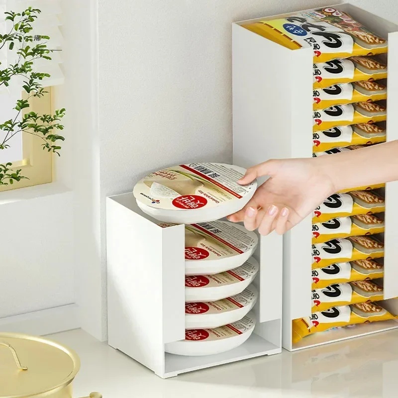 Instant Noodle Storage Box Mul - Kitchen Baking Tray Storage ulasan dan harga