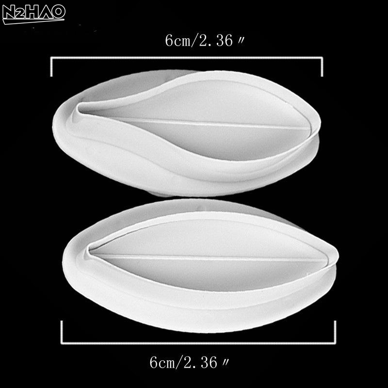 2Pcs Lily Flower Biscuit Mold  - Baking Kitchen At Home ulasan dan harga