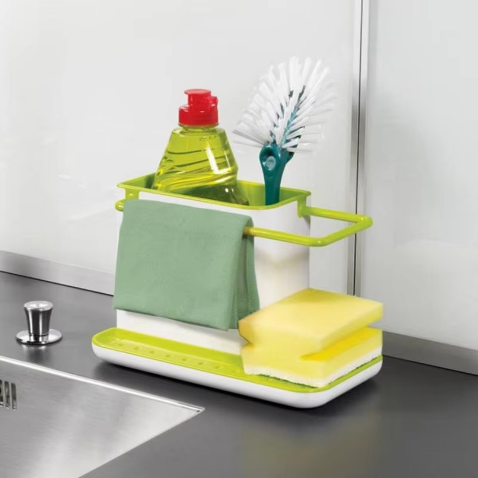 Shelf Organizer Kitchen Sink A - Kitchen Baking Tray Storage ulasan dan harga