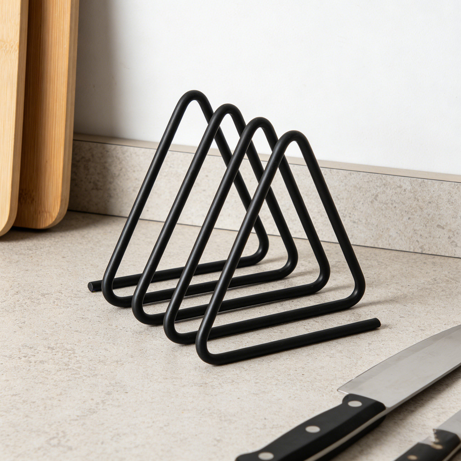 Triangle Cutting Board Holder  - Kitchen With Baking Area ulasan dan harga