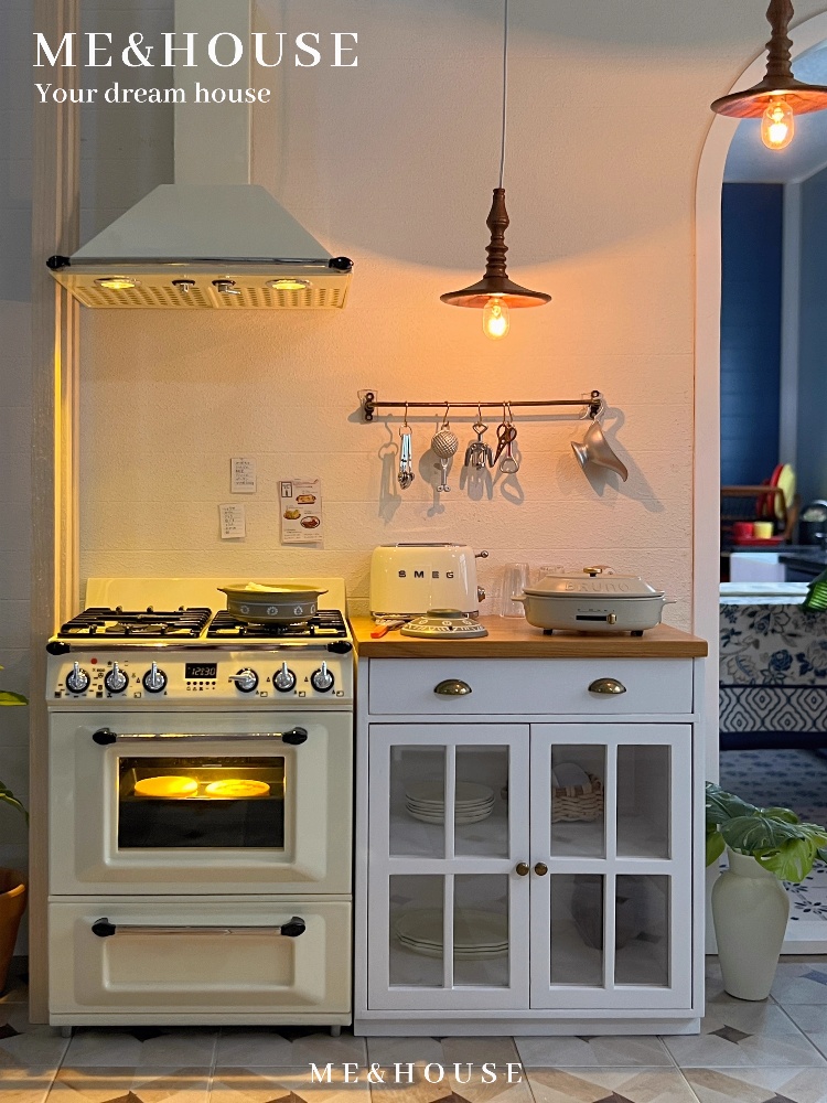 1:6 Doll House Mini Model Furn - Kitchen Uncle ulasan dan harga