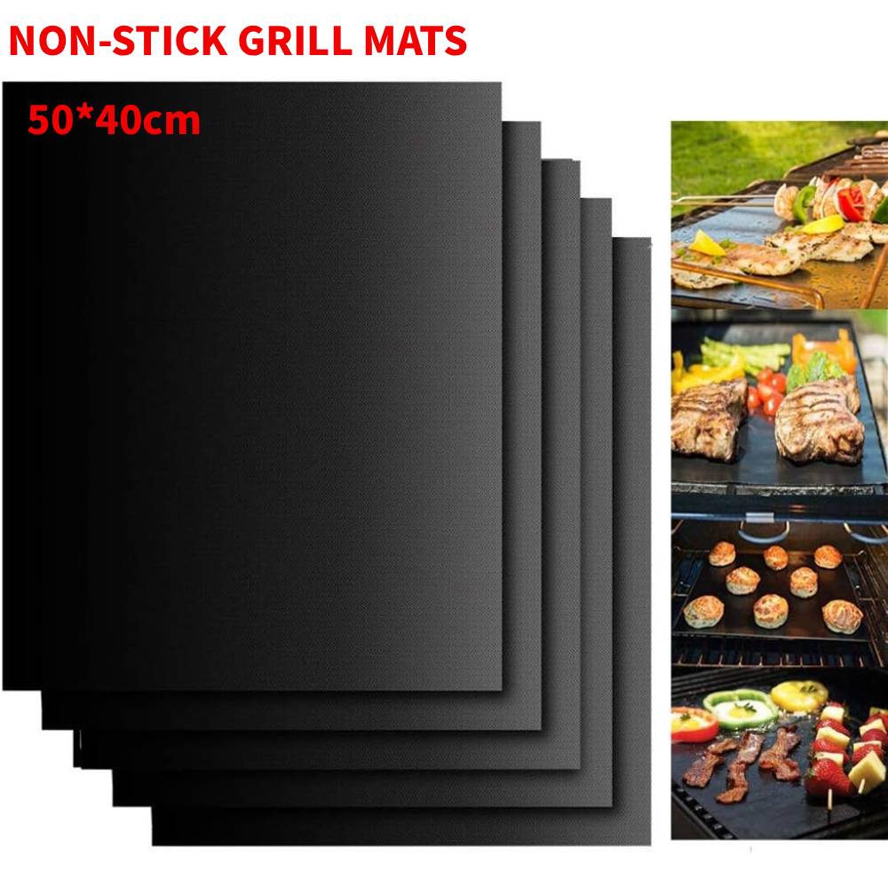 1-10pcs Large Non Stick Oven L - Super Kitchen Baking Mat ulasan dan harga