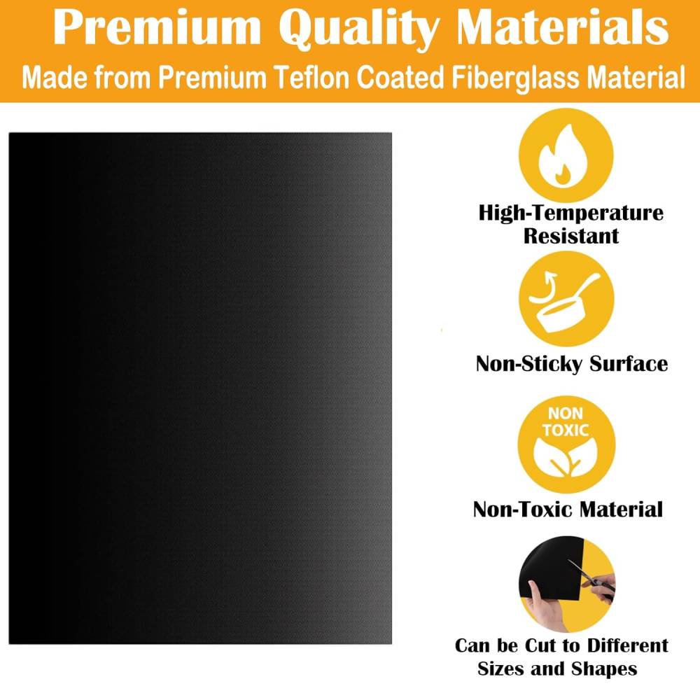 1-10pcs Large Non Stick Oven L - Super Kitchen Baking Mat ulasan dan harga