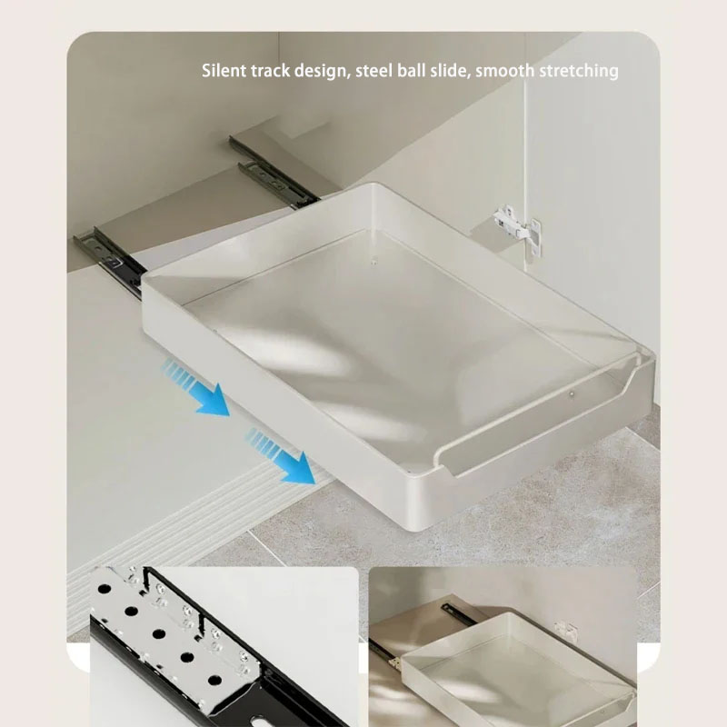New Kitchen Storage Rack with  - Kitchen Baking Tray Storage ulasan dan harga