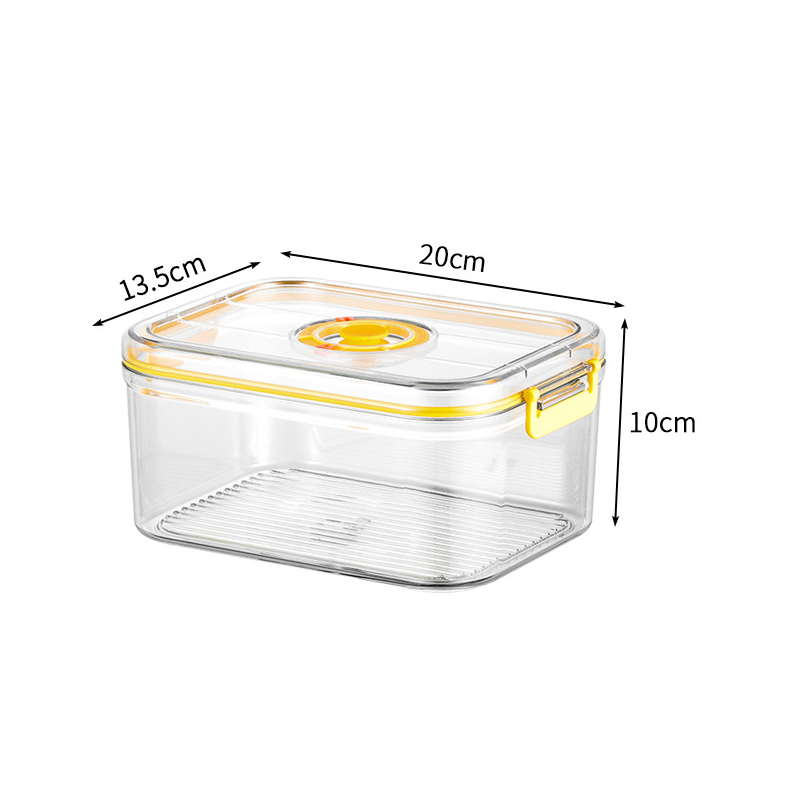 Vacuum Fresh-keeping Box Refri - Kitchen Baking Tray Storage ulasan dan harga