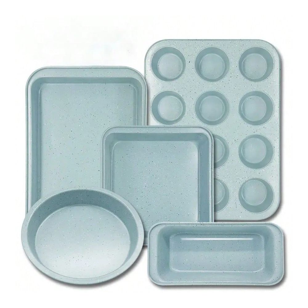 10 Piece Bakeware Set, NonStic - Baking Kitchen Set ulasan dan harga