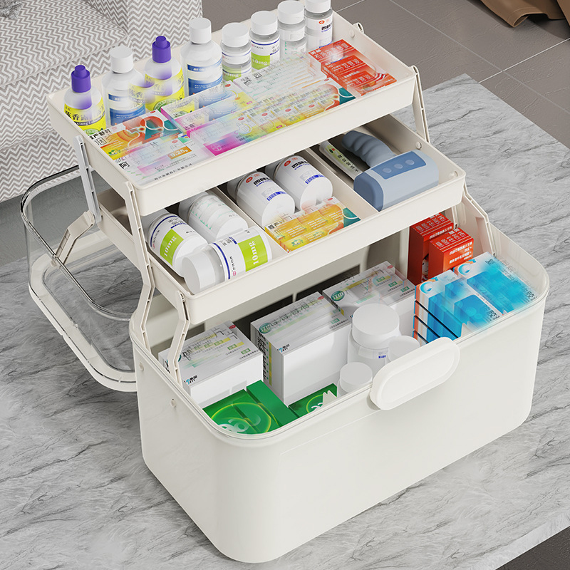Large Capacity Clear Lid Medic - Kitchen Baking Tray Storage ulasan dan harga