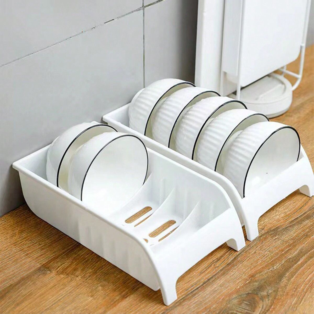 1pc-Water Leakage Folding Drai - Kitchen Baking Tray Storage ulasan dan harga