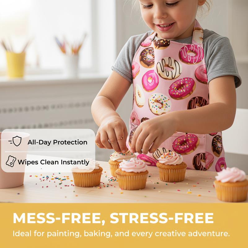 New Kids Polyester Art Smock W - Baking Kitchen Kids ulasan dan harga