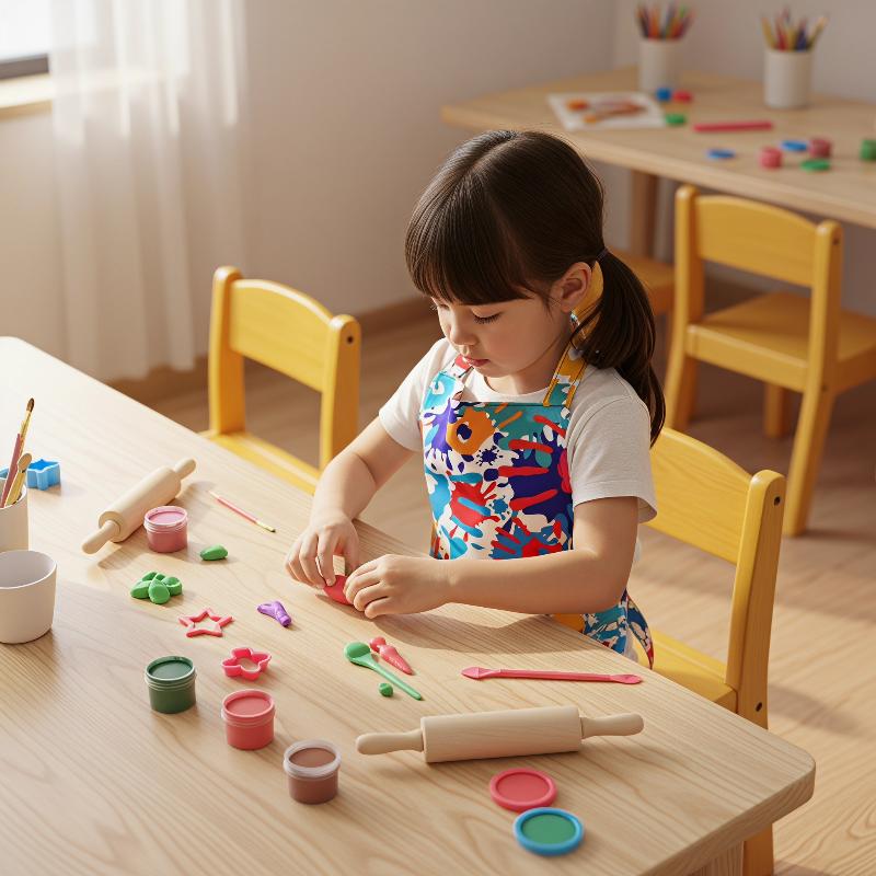 New Kids Polyester Art Smock W - Baking Kitchen Kids ulasan dan harga