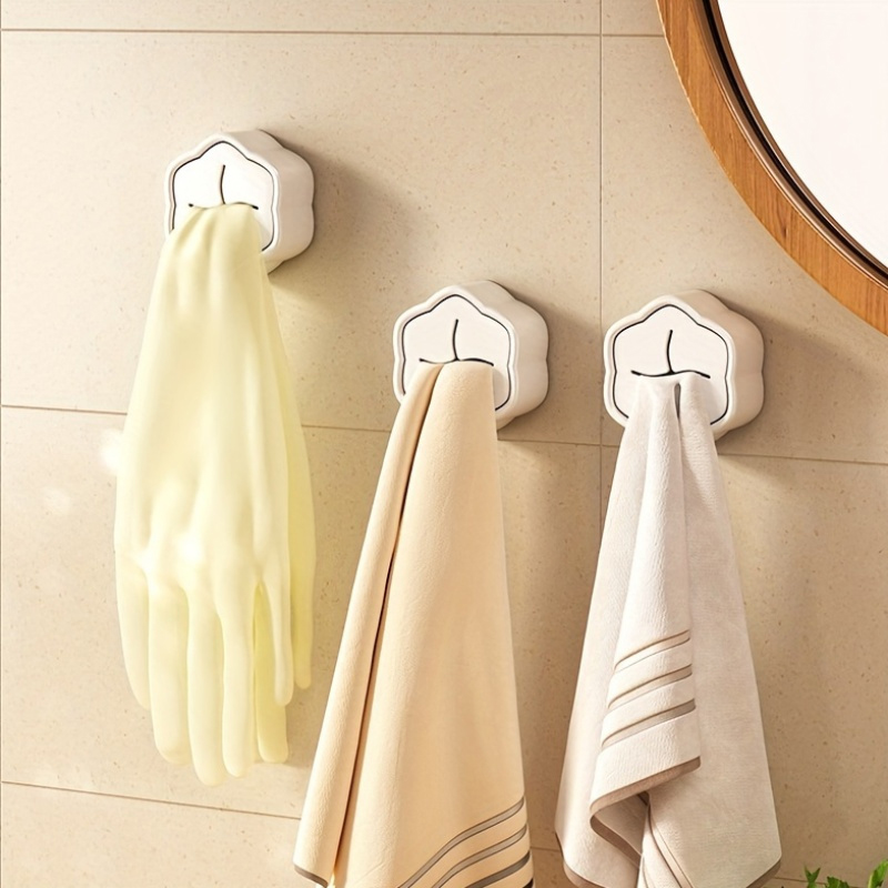 6PCS Self Adhesive Towel Holde - Kitchen Uncle ulasan dan harga