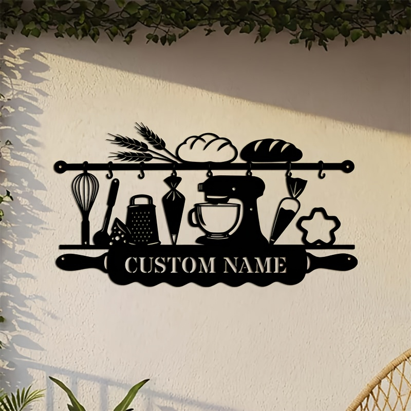 Personalized Kitchen Iron Wall - Kitchen With Baking Area ulasan dan harga