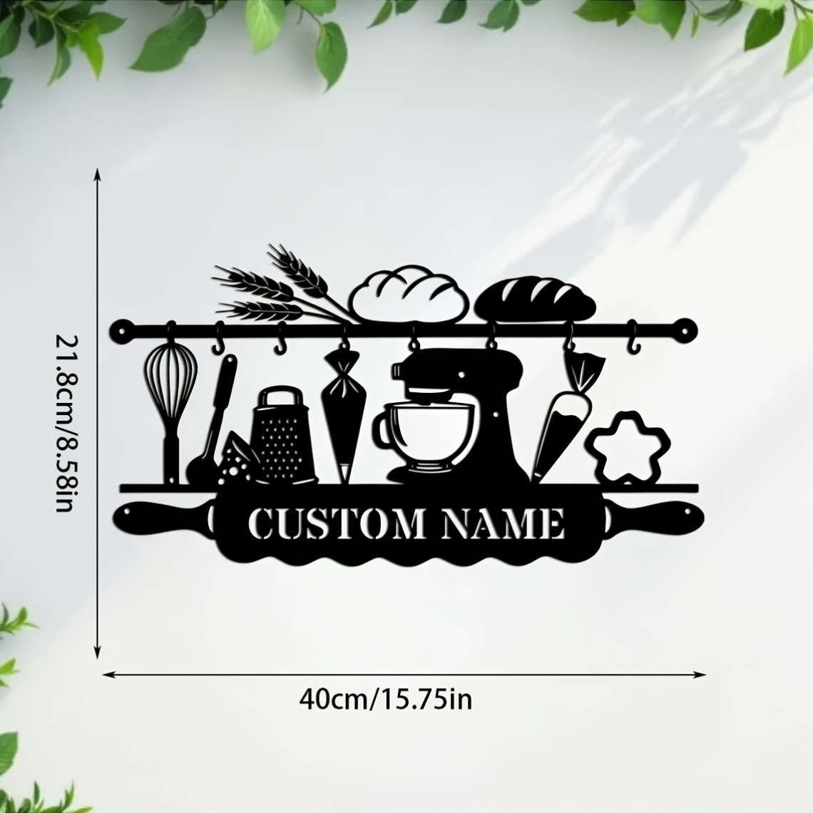 Personalized Kitchen Iron Wall - Kitchen With Baking Area ulasan dan harga