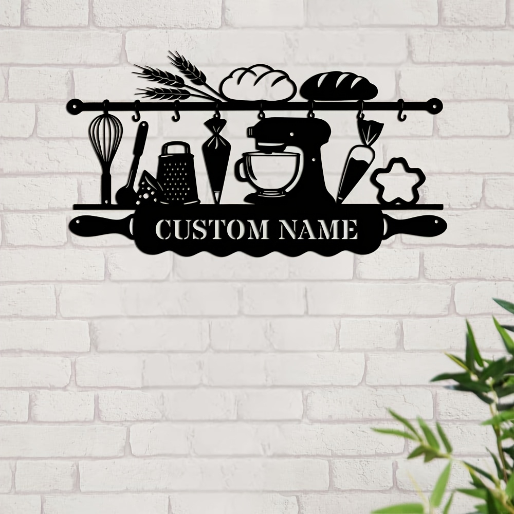 Personalized Kitchen Iron Wall - Kitchen With Baking Area ulasan dan harga