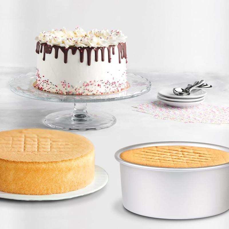 4 x 2 inch Round Cake Pan Set  - Kitchen Baking Ware ulasan dan harga