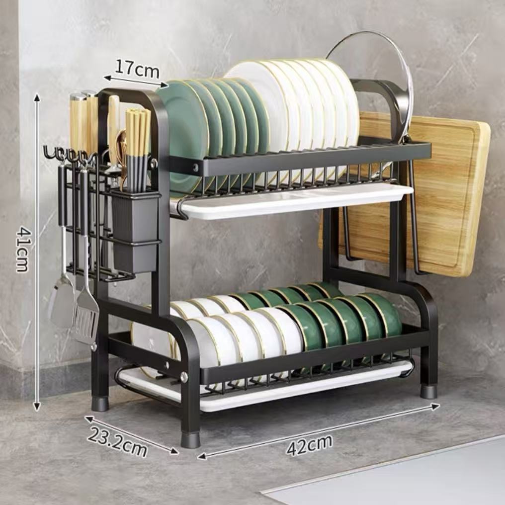 Multi-Tier Kitchen Storage Rac - Kitchen With Baking Area ulasan dan harga