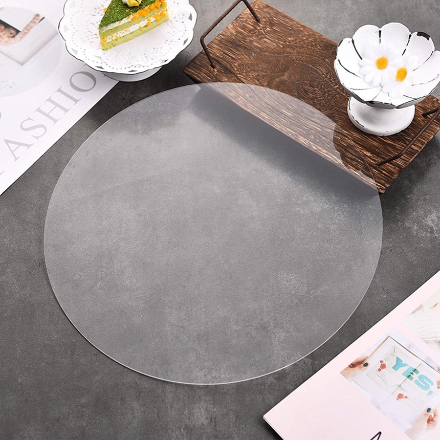 4 6 8 10inch Round Acrylic Cak - Cake Board Round ulasan dan harga