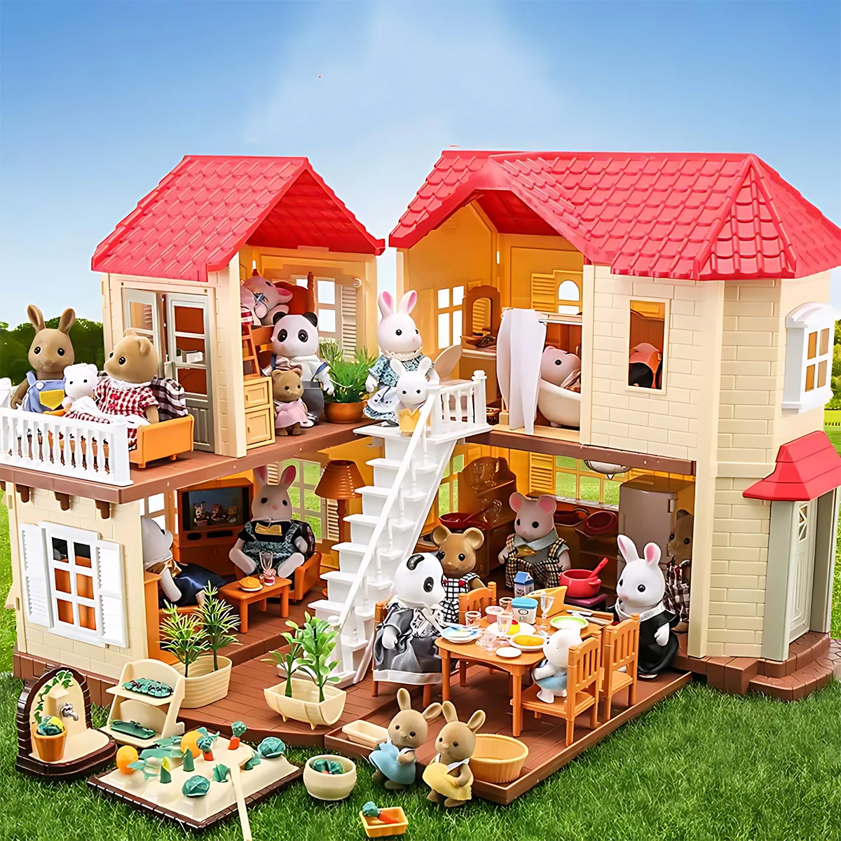 Miniature Furniture 1:12 Dollh - Kitchen Uncle ulasan dan harga
