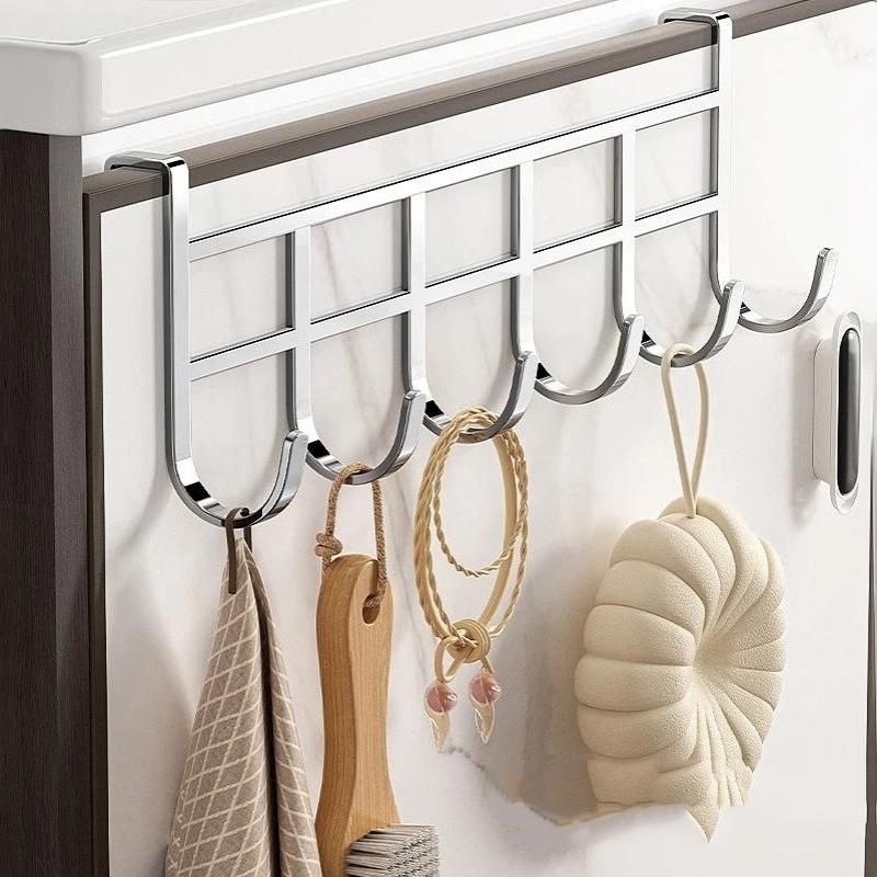 Punch‑Free Over Door Hook Rack - Kitchen Zo ulasan dan harga